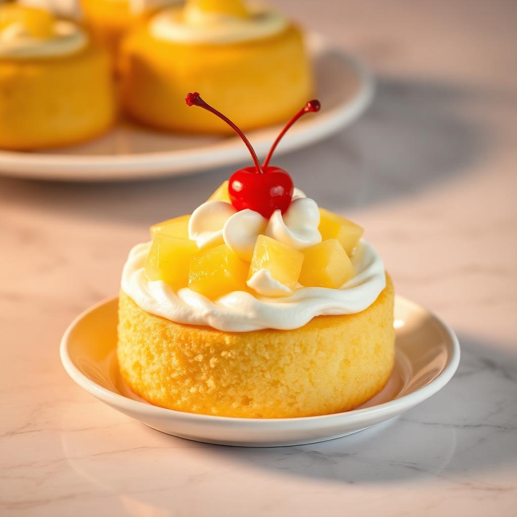 Eggless Pineapple Pastry from Brijwasi Mainpuri